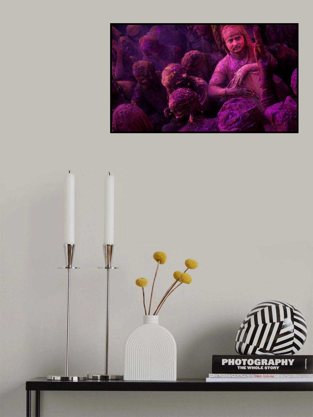 Color Warrior Poster och Canvastavla