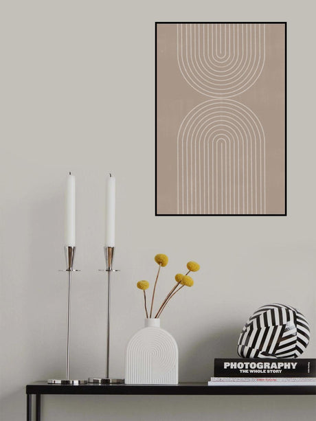 Minimal Simple Arch O4 Poster och Canvastavla