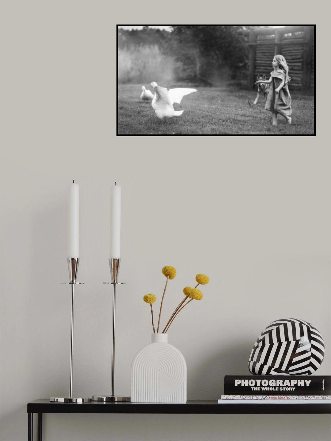 Celtic girl Poster och Canvastavla