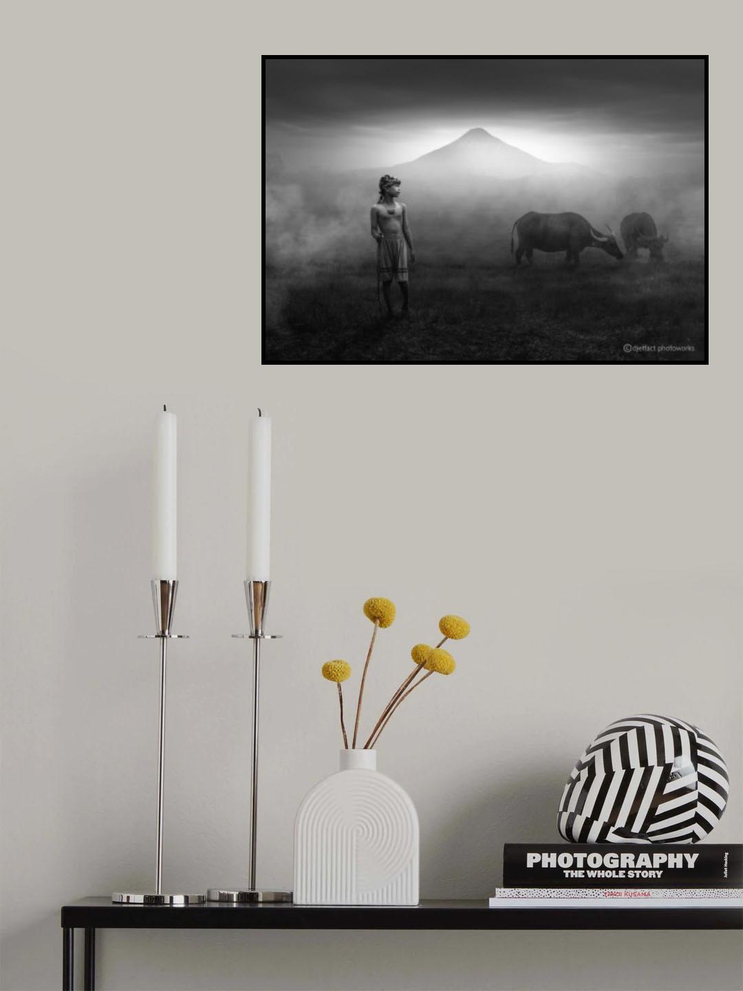 peaceful afternoon Poster och Canvastavla