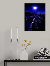 Neon Traffic Poster och Canvastavla