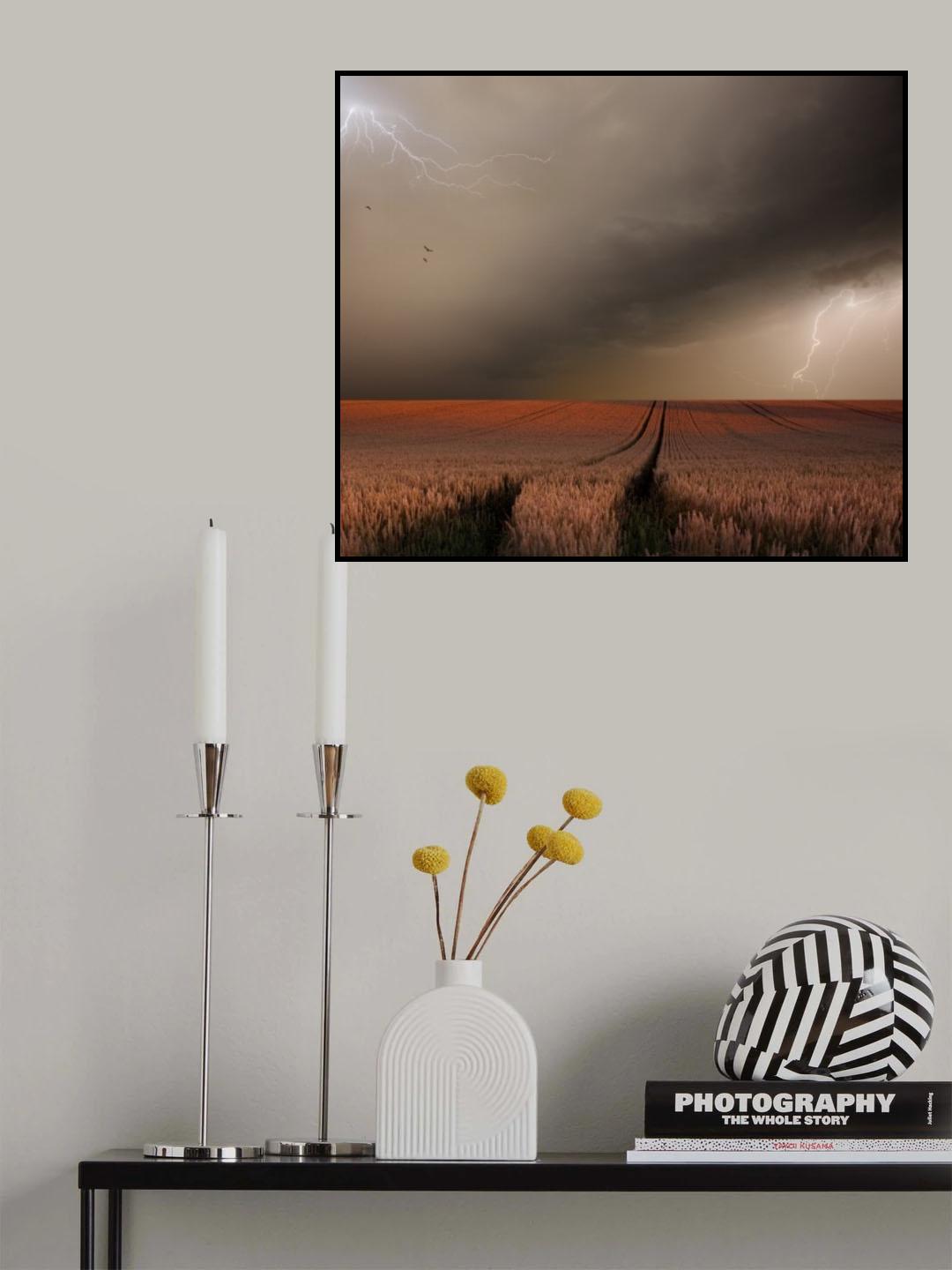 In the vastness of Strohgaeu Poster och Canvastavla