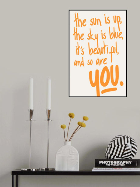 You Are Beautiful (vers.2) Poster och Canvastavla