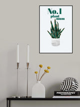 Plant typography quote text 3 Poster och Canvastavla