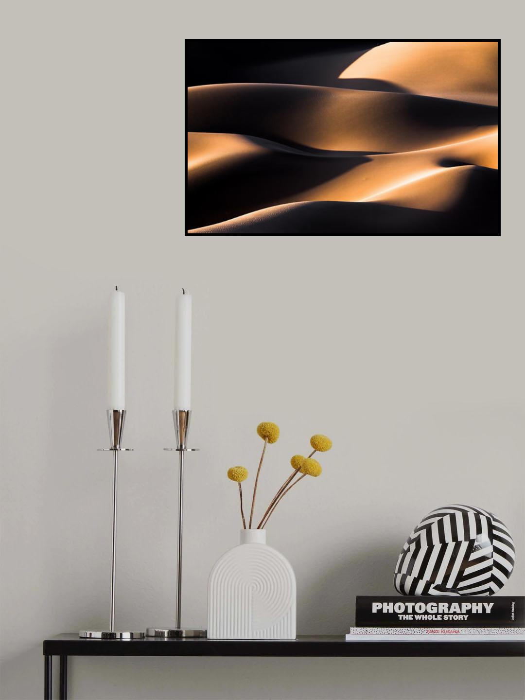 Wave Poster och Canvastavla