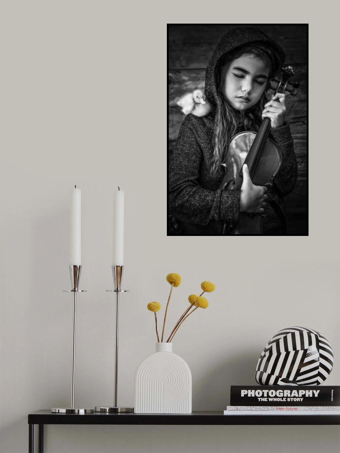 Feeling blue Poster och Canvastavla