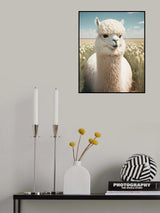 Cute Llama Poster och Canvastavla