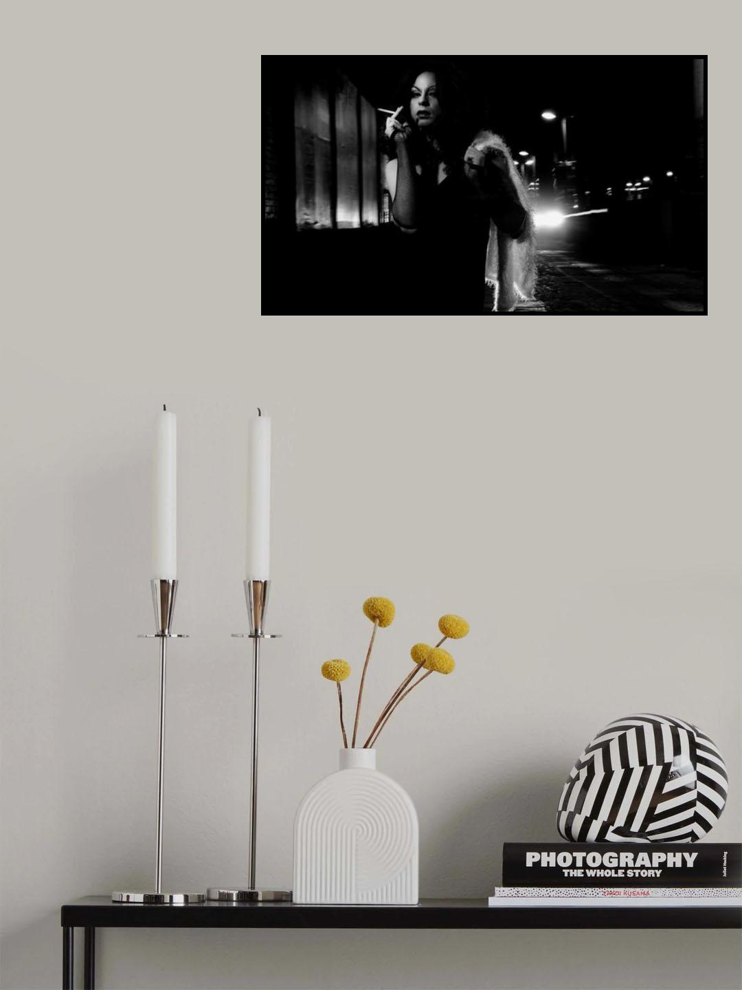 the morning when it all ends Poster och Canvastavla