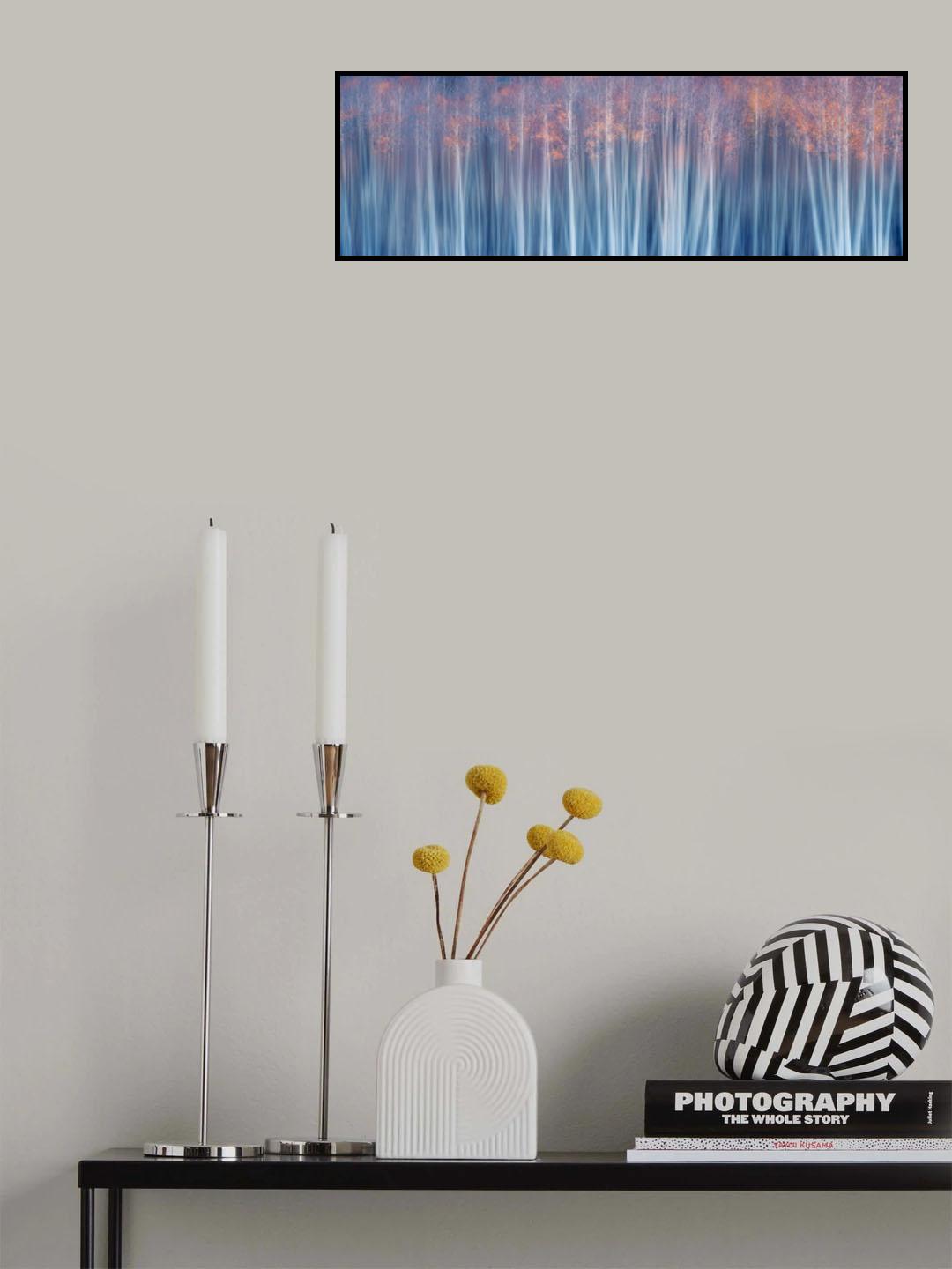 Forest in Autumn Dream Poster och Canvastavla