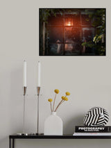 At the window Poster och Canvastavla