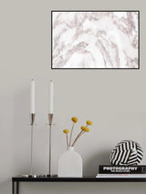 White Marble Mountain 01 Poster och Canvastavla