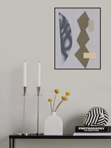 Geometric in grey 03 Poster och Canvastavla