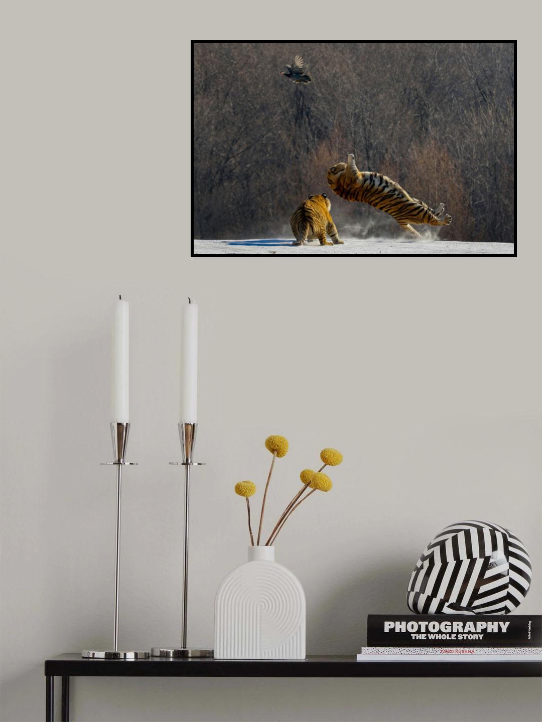 Tiger Slip Poster och Canvastavla