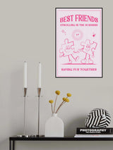 Best Friends Poster och Canvastavla