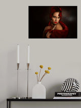 The Diva in red 2 Poster och Canvastavla