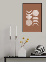 Moon Phase No.3 Poster och Canvastavla