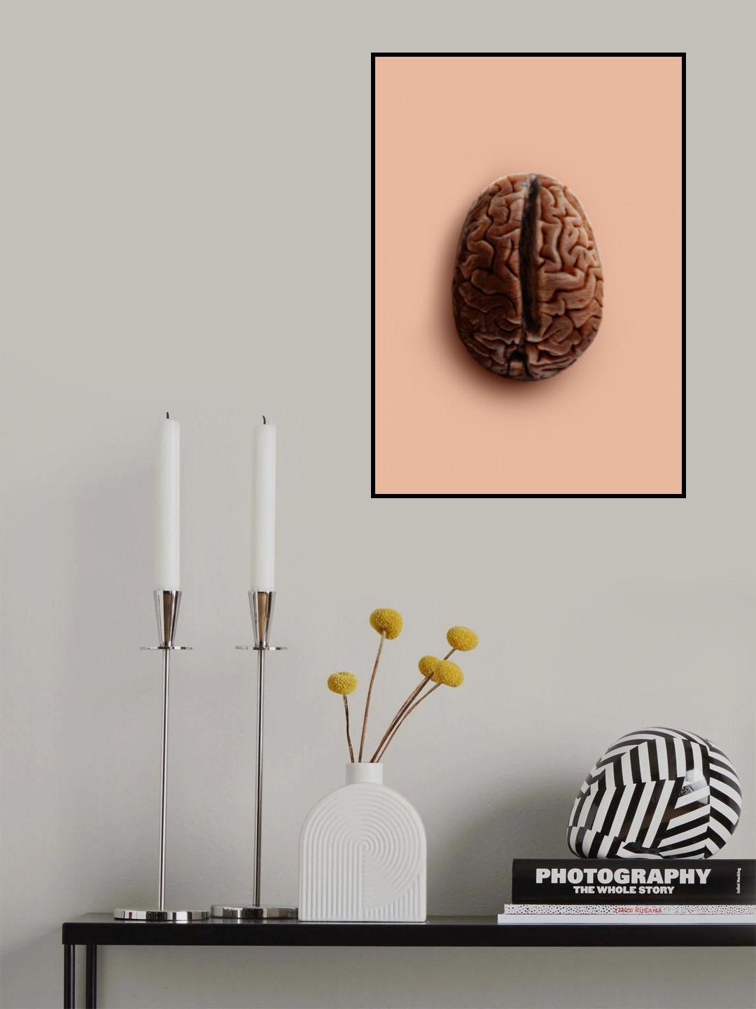 Brain Bean Poster och Canvastavla