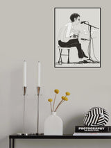 Bossa Singer Poster och Canvastavla