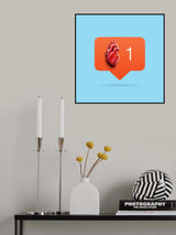 Like from Heart Poster och Canvastavla