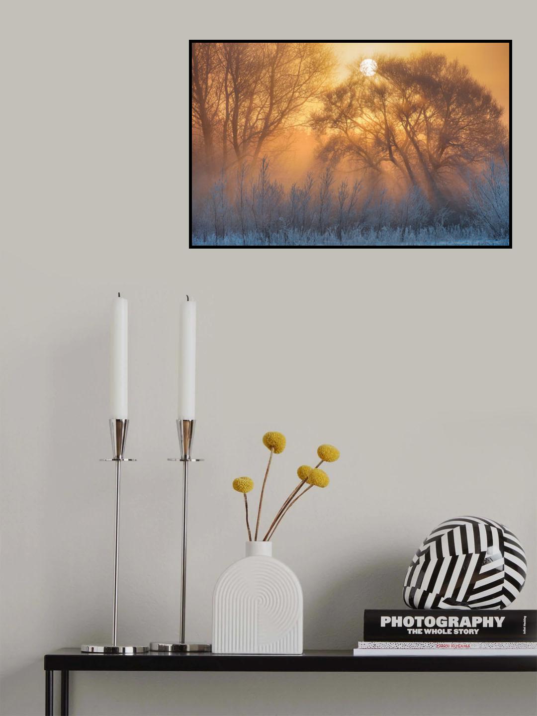 warm and cold Poster och Canvastavla