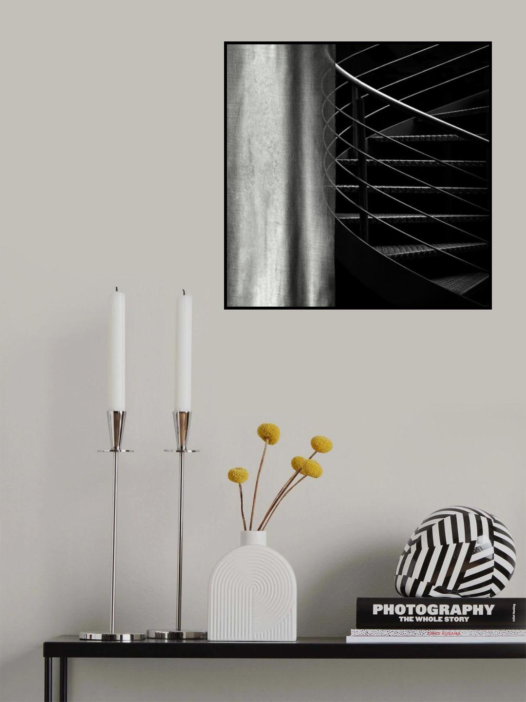 disappear stairs Poster och Canvastavla