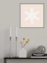 Snowflake Poster och Canvastavla
