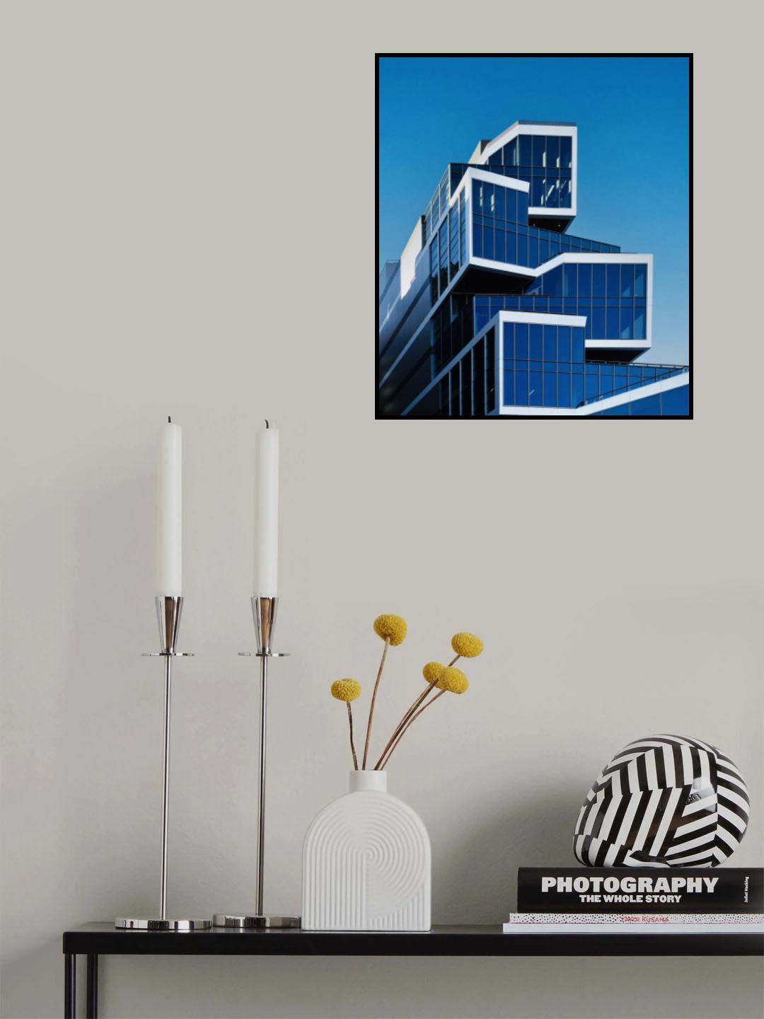 Architecture - Manhattan New York Poster och Canvastavla