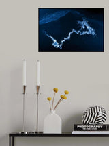 Ice crack Poster och Canvastavla