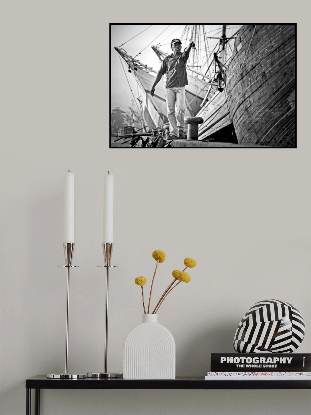 \"HEY!\" Poster och Canvastavla