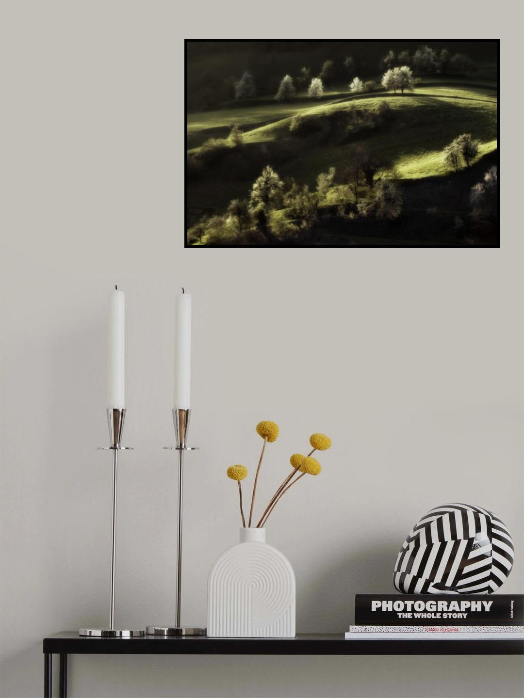Touch of light Poster och Canvastavla