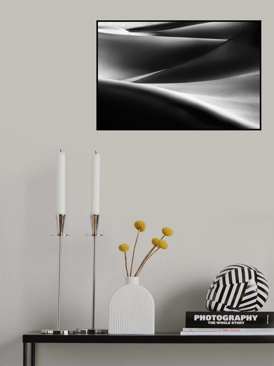Light on Sand Dunes Poster och Canvastavla