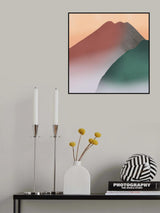 Volcanic Mountain Poster och Canvastavla