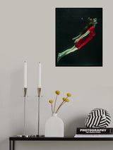 underwater artistic portrait shooting Poster och Canvastavla