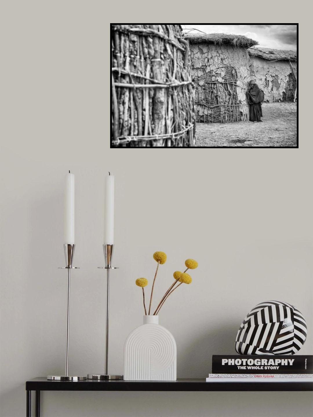 Masai Poster och Canvastavla