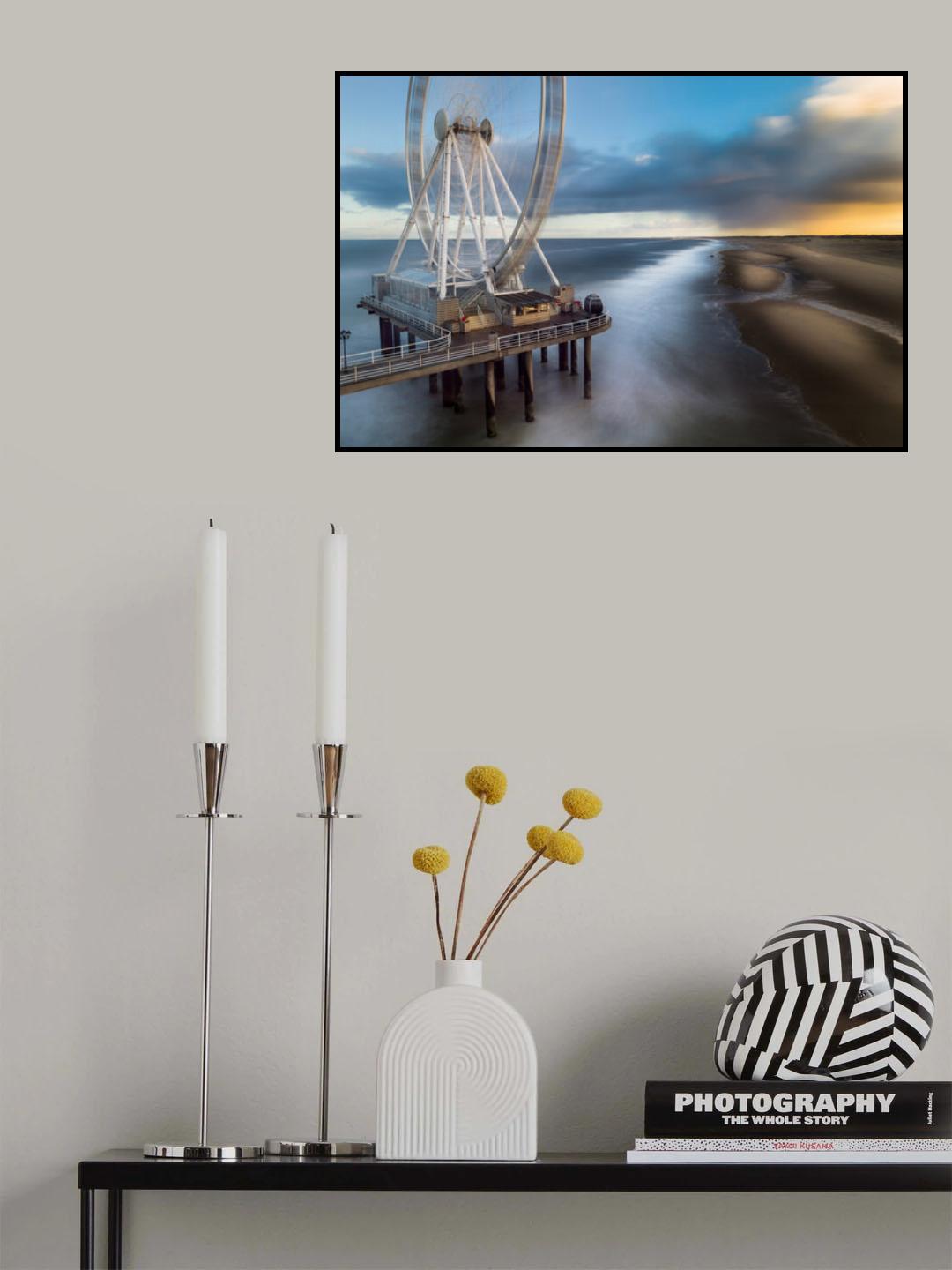 Lonely Spin Poster och Canvastavla