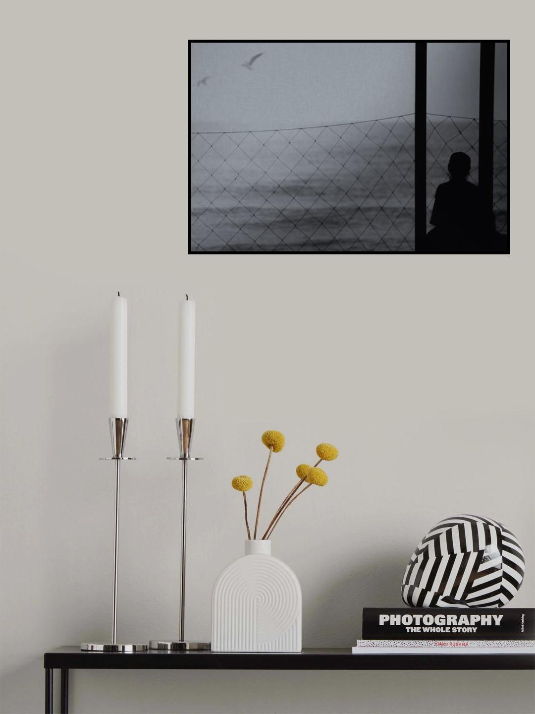 alone , in the sea Poster och Canvastavla