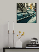 London Rain Poster och Canvastavla