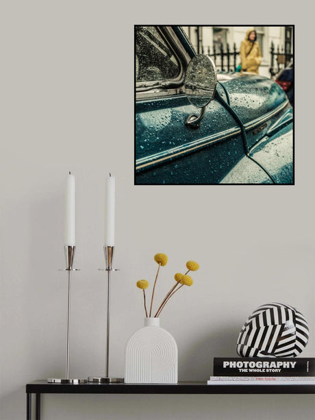London Rain Poster och Canvastavla