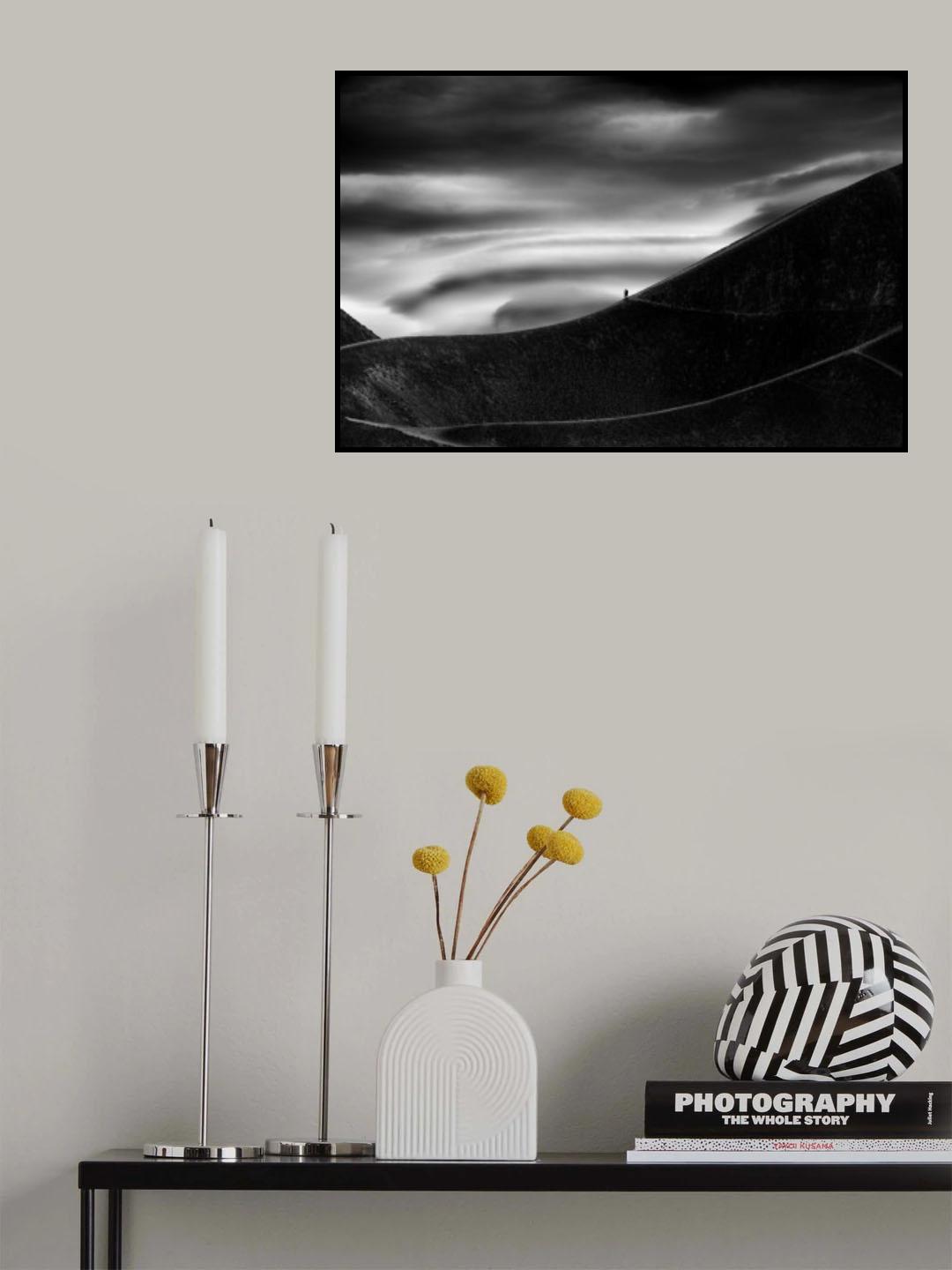 Mount Etna, the Sleeping Princess Poster och Canvastavla