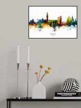 Venice Italy Skyline Poster och Canvastavla