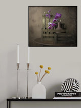 The beauty of the orchid Poster och Canvastavla