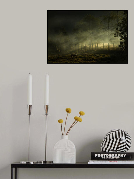 Misty Morning Poster och Canvastavla