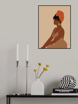 Posing Poster och Canvastavla