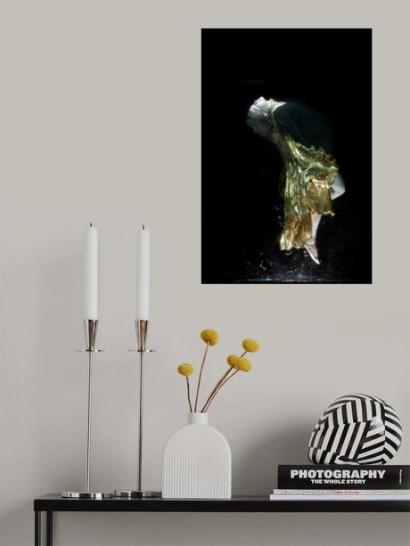 underwater artistic portrait shooting Poster och Canvastavla