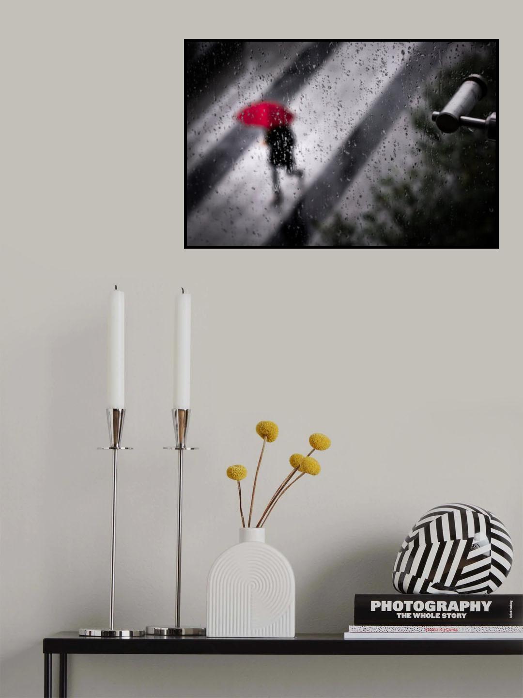 Rain Poster och Canvastavla