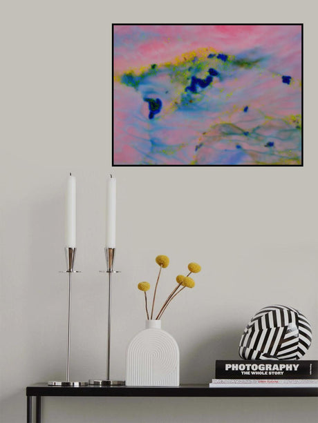 abstract acrylic colors Poster och Canvastavla