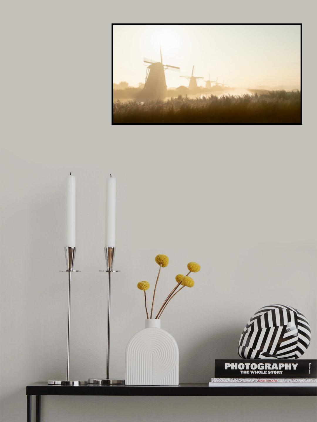 Kinderdijk Poster och Canvastavla