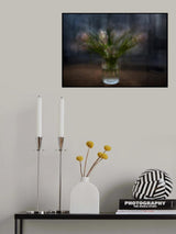 Pink tulips Poster och Canvastavla