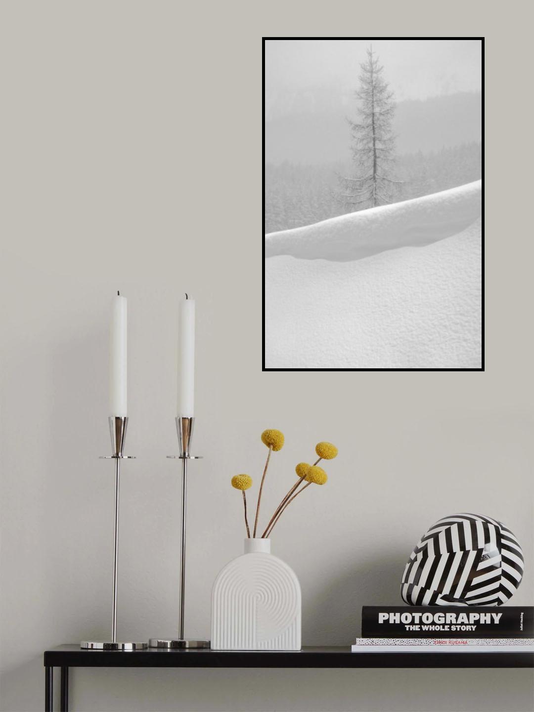 Soft Silence Poster och Canvastavla