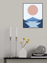 Valley Sun Poster och Canvastavla